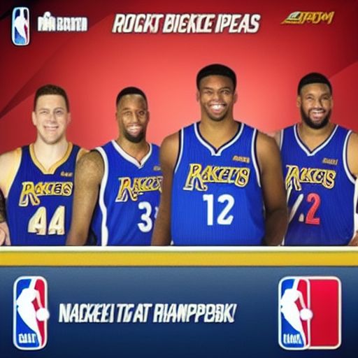 篮球NBA：火箭队登顶总冠军