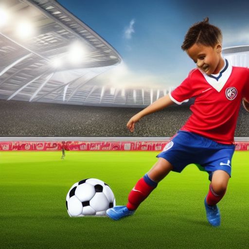 足球小球员：未来之星的踢球梦想
