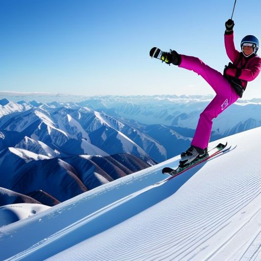 自由式滑雪：高空飞跃的极限挑战